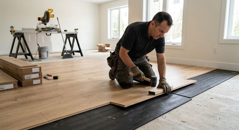 Engineered Wood Installation in Georgetown, TX