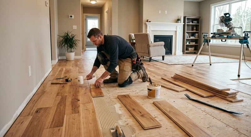 Engineered Wood Installation in Georgetown, TX