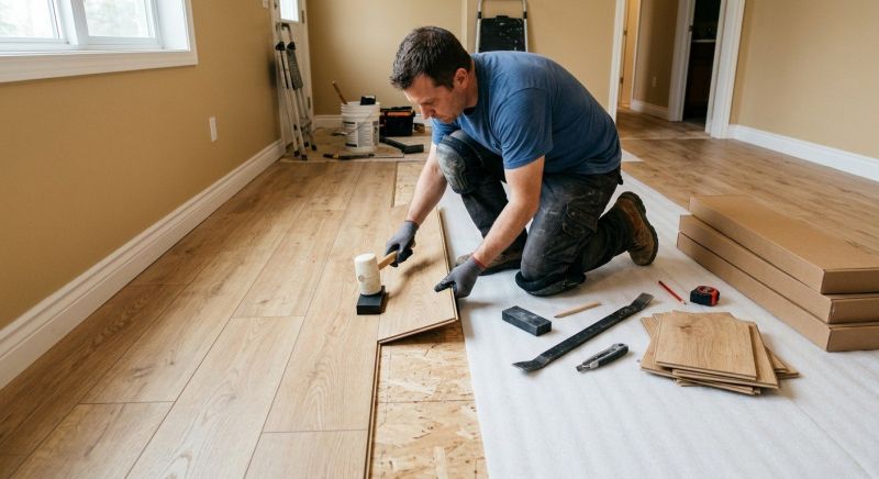 Laminate Floor Installation in Round Rock, TX