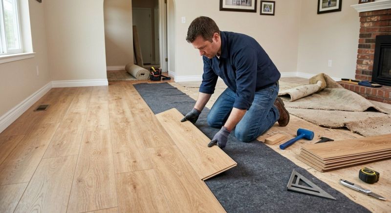 Laminate Floor Remodeling in Georgetown, TX