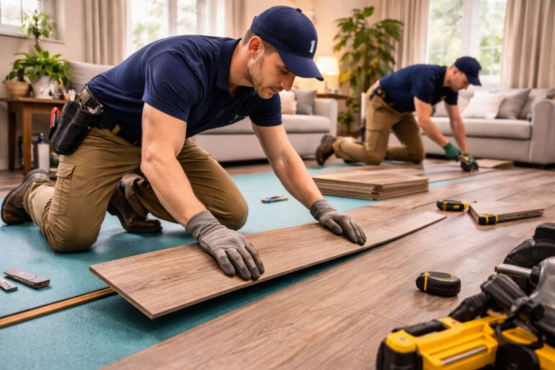 Laminate Floor Replacement in Granger, TX