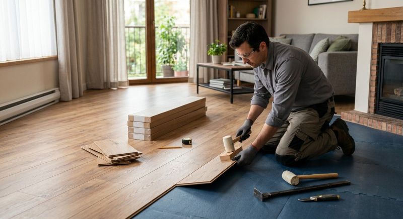 Laminate Floor Replacement in Hutto, TX