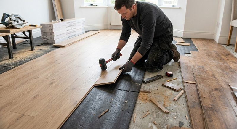 Laminate Floor Replacement in Round Rock, TX