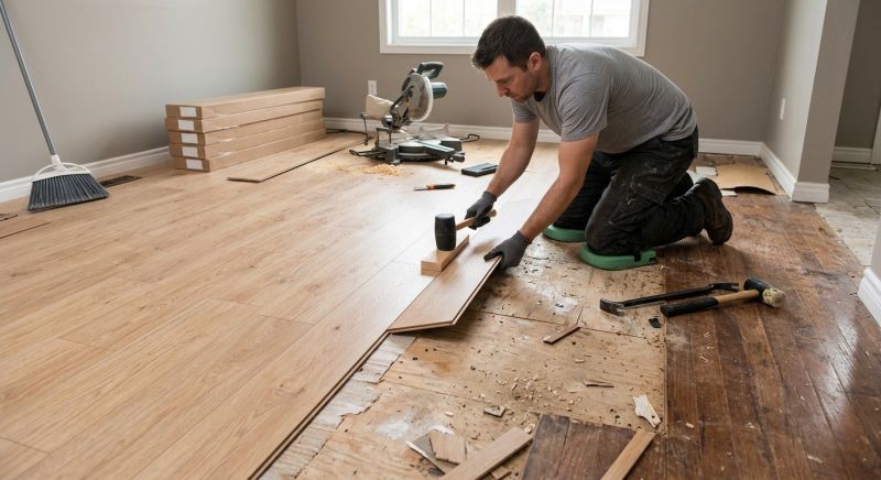 Laminate Floor Replacement in Taylor, TX