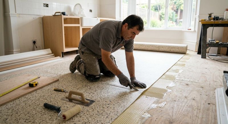Linoleum Floor Installation in Granger, TX