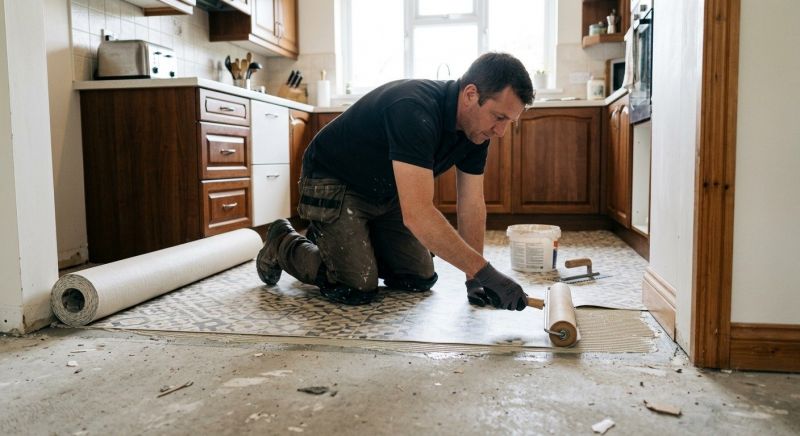 Linoleum Floor Installation in Georgetown, TX