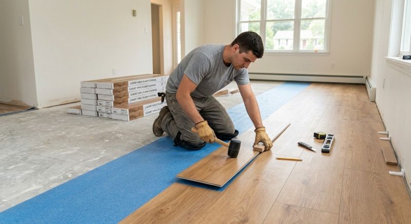 Luxury Vinyl Tile Installation in Liberty Hill, TX