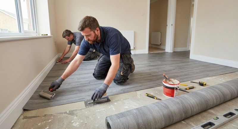 Sheet Flooring Installation in Granger, TX
