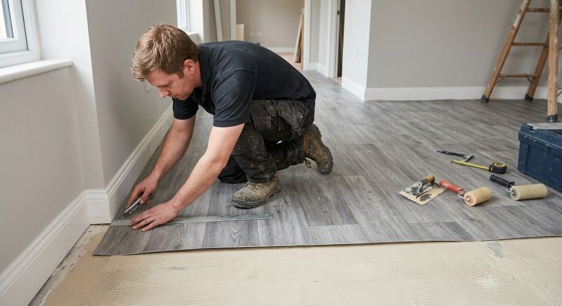 Sheet Linoleum Installation in Jarrell, TX