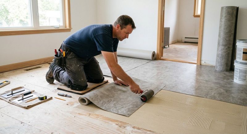 Sheet Vinyl Installation in Hutto, TX