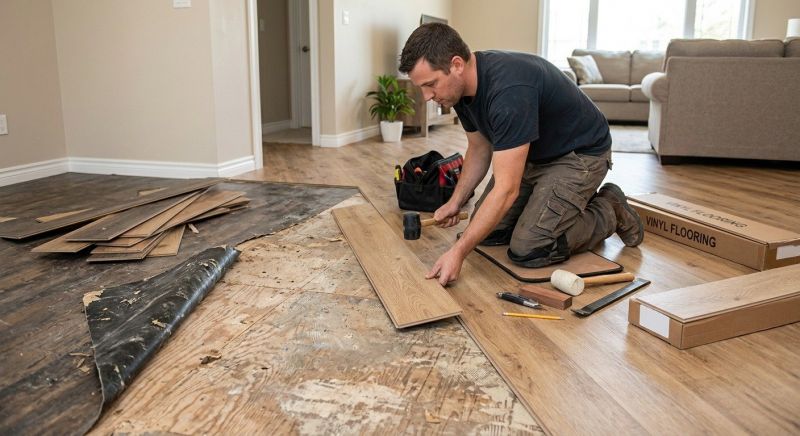 Vinyl Flooring Installation in Pflugerville, TX