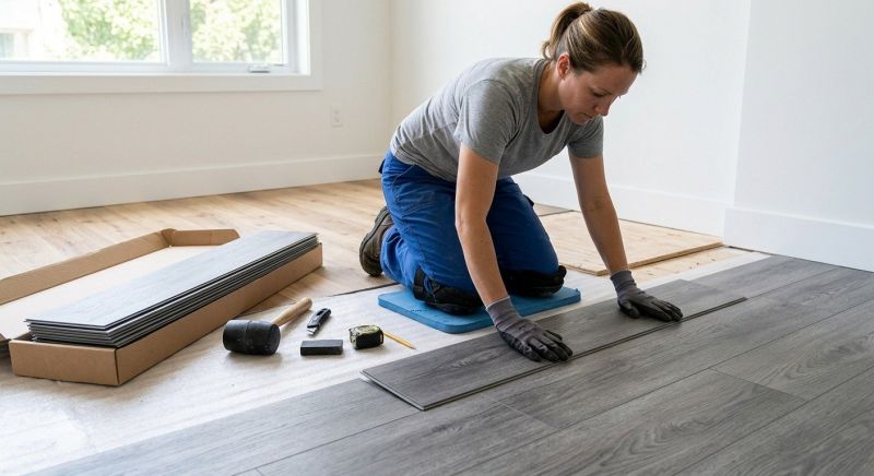 Vinyl Tile Installation in Georgetown, TX