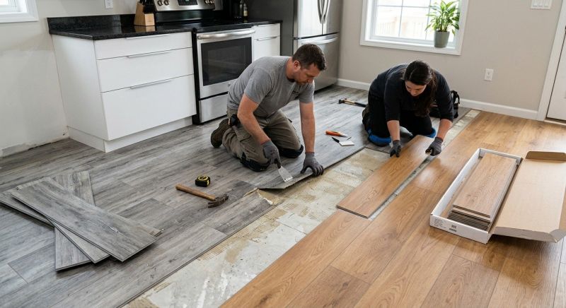 Vinyl Tile Replacement in Georgetown, TX